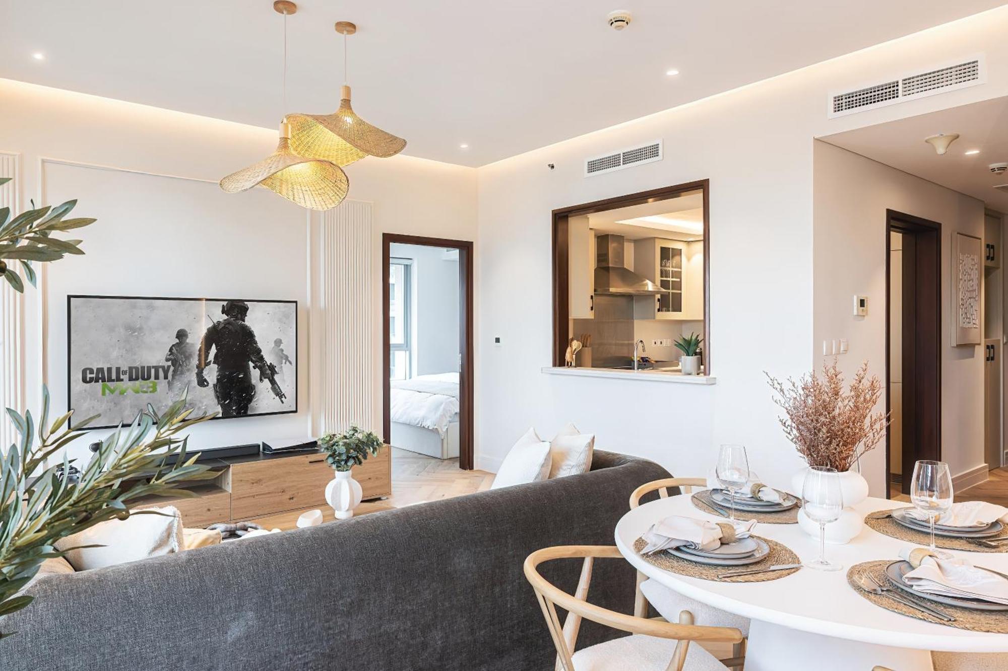 Apartment The Boulevard Luxury Near Burj Khalifa *